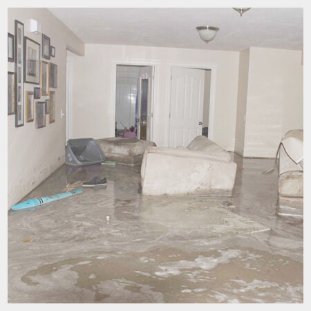 Water Damage From A Flood